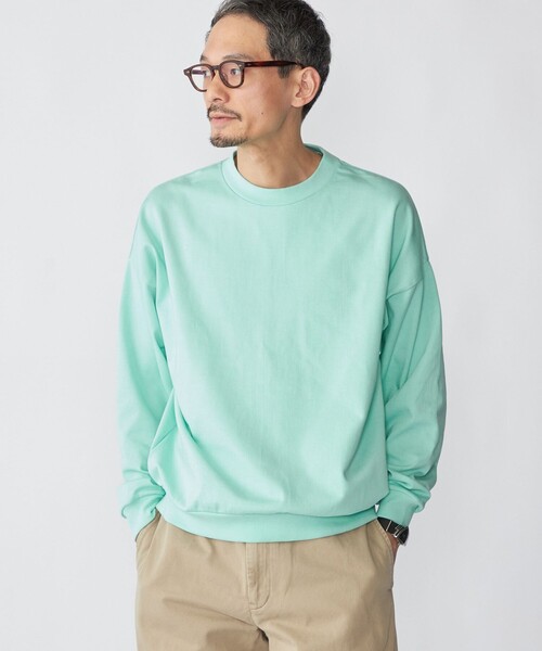 SHIPS(シップス)の「SHIPS: 〈MADE IN JAPAN〉スビンギザ コットン ロングスリーブ Tシャツ(Tシャツ/カットソー・メンズ・ライトグリーン/クリーム/ホワイト/ブラウン系/ブラック・LARGE/MEDIUM/SMALL)」の20枚目の写真