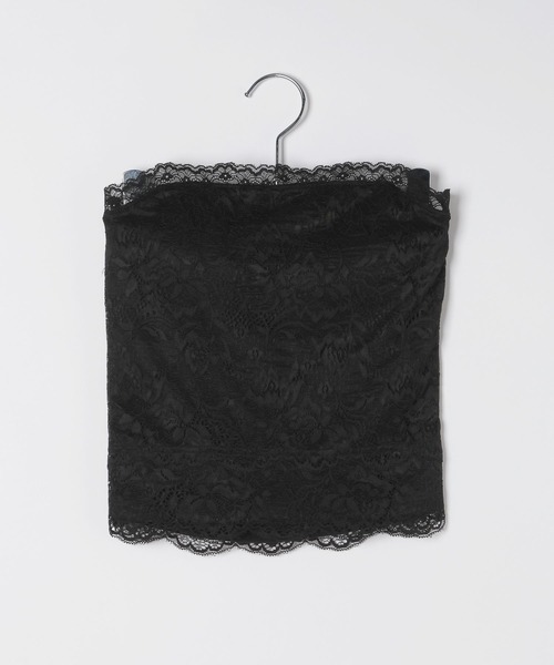 Heather（ヘザー）の「レースベアトップ　656727（チューブトップ・レディース・ブラック/オフホワイト・M/S）」の15枚目の写真