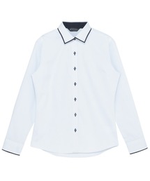 TOKYO SHIRTS（トウキョウシャツ）の「形態安定ノンアイロン ワイド 長袖ビジネスワイシャツ（ビジネスシャツ・レディース）」