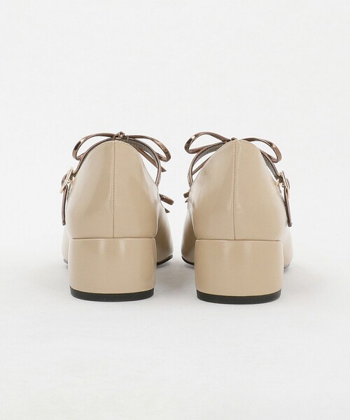 SY UNITED ARROWS（シーユナイテッドアローズ）の「＜SY＞ ポインテッド ダブル リボン パンプス40↑（パンプス・レディース・ベージュ/シルバー/ブラック・24cm/24.5cm/23cm/22cm/22.5cm/23.5cm/25cm）」の11枚目の写真