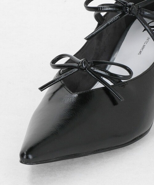 SY UNITED ARROWS（シーユナイテッドアローズ）の「＜SY＞ ポインテッド ダブル リボン パンプス40↑（パンプス・レディース・ベージュ/シルバー/ブラック・24cm/24.5cm/23cm/22cm/22.5cm/23.5cm/25cm）」の19枚目の写真
