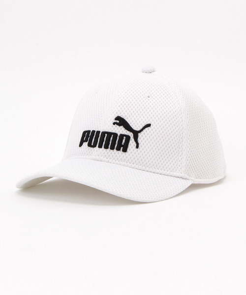 PUMA（プーマ）の「ユニセックス メッシュキャプ（キャップ・メンズ・ブラック/ホワイト/ブルー・フリー）」の2枚目の写真