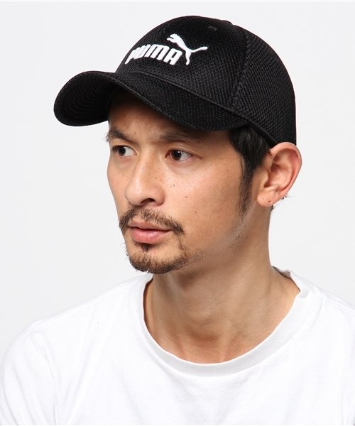 PUMA（プーマ）の「ユニセックス メッシュキャプ（キャップ・メンズ・ブラック/ホワイト/ブルー・フリー）」の13枚目の写真
