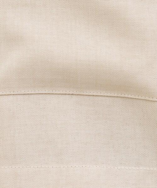 grove(グローブ)の「【貴島明日香さん着用・洗える】麻調ノーカラーブルゾン(ブルゾン・レディース・オリーブ/スミクロ/ナチュラル・02/03/01/04/05)」の18枚目の写真