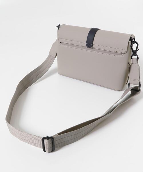 SENSE OF PLACE by URBAN RESEARCH(センスオブプレイスバイアーバンリサーチ)の「GASTON LUGA SPLASH CROSSBODY BAG(ショルダーバッグ・メンズ・グレー系その他/イエロー系その他/ブラック・ONE)」の9枚目の写真