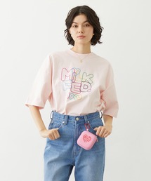 MILKFED.（ミルクフェド）の「MILKFED. NEON LOGO WIDE S/S TEE（Tシャツ/カットソー）」