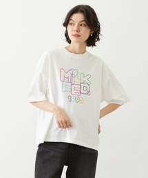 MILKFED.（ミルクフェド）の「MILKFED. NEON LOGO WIDE S/S TEE（Tシャツ/カットソー）」