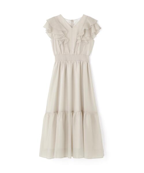 PROPORTION BODY DRESSING(プロポーションボディドレッシング)の「ラッフルスリーブワンピース / 1216140406(ワンピース・レディース・ネイビー/ピンク/グレー・SMALL/P/S/MEDIUM)」の10枚目の写真
