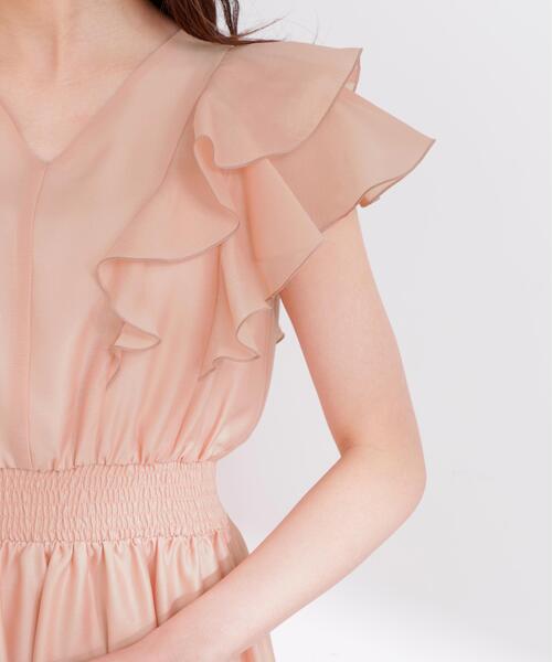PROPORTION BODY DRESSING(プロポーションボディドレッシング)の「ラッフルスリーブワンピース / 1216140406(ワンピース・レディース・ネイビー/ピンク/グレー・SMALL/P/S/MEDIUM)」の19枚目の写真