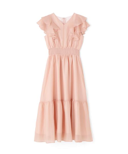PROPORTION BODY DRESSING(プロポーションボディドレッシング)の「ラッフルスリーブワンピース / 1216140406(ワンピース・レディース・ネイビー/ピンク/グレー・SMALL/P/S/MEDIUM)」の21枚目の写真