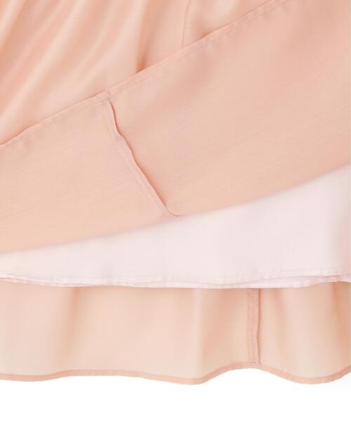 PROPORTION BODY DRESSING(プロポーションボディドレッシング)の「ラッフルスリーブワンピース / 1216140406(ワンピース・レディース・ネイビー/ピンク/グレー・SMALL/P/S/MEDIUM)」の22枚目の写真