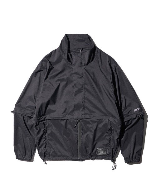 TAION / タイオン BASIC SPORTS HI-NECK W-ZIP DETACHABLE LIGHT