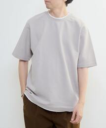 MASTER FRAME | 【MASTER FRAME/マスターフレーム】Wフェイスカノコ フェイクレイヤードTシャツ(Tシャツ/カットソー)