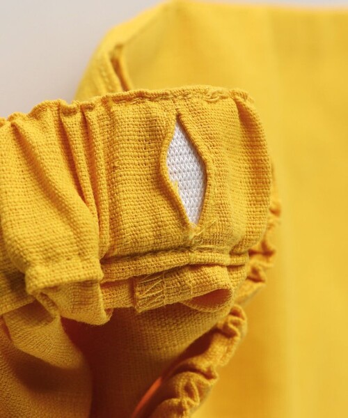 BRANSHES（ブランシェス）の「【WEB限定】カラバリ/スラブハーフパンツ（その他パンツ・キッズ・ブラック/レッド/グリーン/マスタード/チャコールグレー・100/130/150/120/110/90/140）」の11枚目の写真