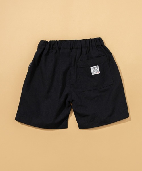 BRANSHES（ブランシェス）の「【WEB限定】カラバリ/スラブハーフパンツ（その他パンツ・キッズ・ブラック/レッド/グリーン/マスタード/チャコールグレー・100/130/150/120/110/90/140）」の2枚目の写真