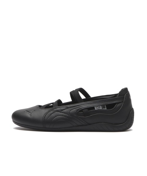 PUMA(プーマ)の「SPEEDCAT BALLET LTHR WNS 406144-01(バレエシューズ・レディース・ブラック・23.0cm/23.5cm/24.0cm/24.5cm/25.0cm/22.5cm/25.5cm)」の1枚目の写真