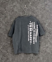 THE CASUAL（カジュアル）の「【ピグメント加工】 グラフィックプリント オーバーサイズ Tシャツ（Tシャツ/カットソー）」