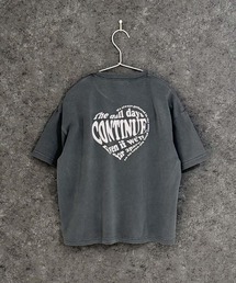 THE CASUAL（カジュアル）の「【ピグメント加工】 グラフィックプリント オーバーサイズ Tシャツ（Tシャツ/カットソー）」