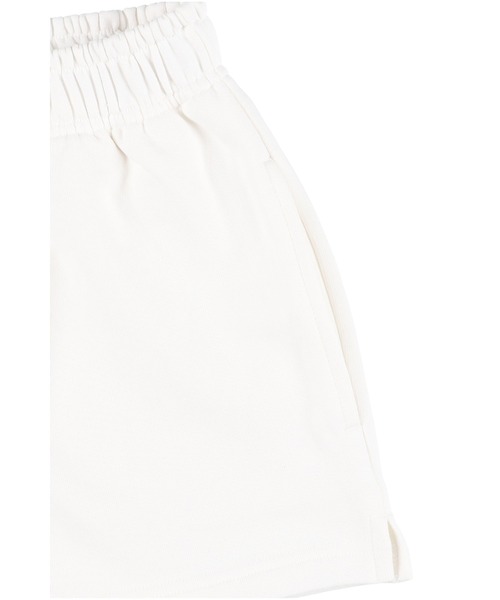 ALEXIA STAM（アリシアスタン）の「Logo Patch Sweat Shorts /ロゴパッチ スウェットショーツ（スウェットパンツ・レディース・ブルー/ホワイト/チャコールグレー/イエロー・M/S）」の22枚目の写真