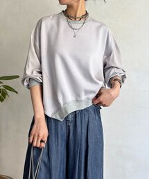 un dix cors | ドルマンダンボール切り替えプルオーバー(Tシャツ/カットソー)