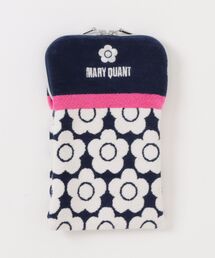 MARY QUANT（マリークワント）の「MARY QUANT ファスナー付きタオルハンカチ ポーチ ボトルカバー（ハンカチ/ハンドタオル）」