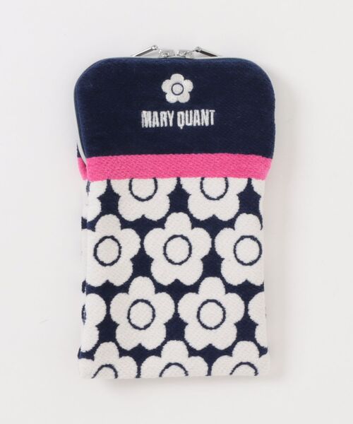 MARY QUANT ファスナー付きタオルハンカチ ポーチ ボトルカバー