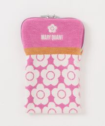MARY QUANT（マリークワント）の「MARY QUANT ファスナー付きタオルハンカチ ポーチ ボトルカバー（ハンカチ/ハンドタオル）」