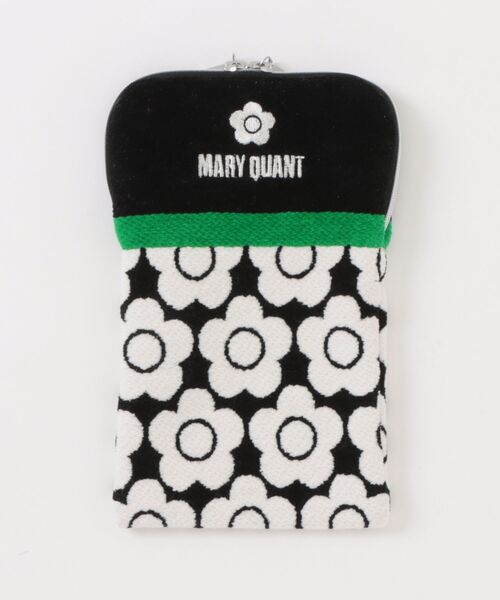 MARY QUANT ファスナー付きタオルハンカチ ポーチ ボトルカバー