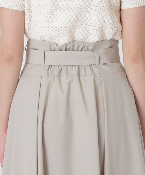 BLUE LABEL CRESTBRIDGE(ブルーレーベルクレストブリッジ)の「ポリレーヨンブロードトレンチスカート(スカート・レディース・ブラック/ベージュ・38/36)」の14枚目の写真