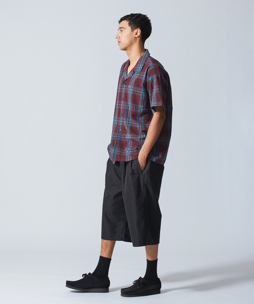 SILAS(サイラス)の「CHECK SHIRT(シャツ/ブラウス・メンズ・ネイビー/バーガンディー・L/M)」の6枚目の写真