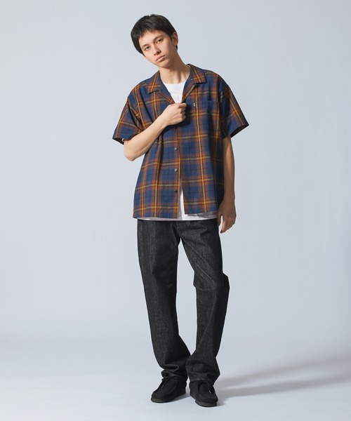 SILAS(サイラス)の「CHECK SHIRT(シャツ/ブラウス・メンズ・ネイビー/バーガンディー・L/M)」の8枚目の写真