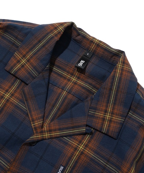 SILAS(サイラス)の「CHECK SHIRT(シャツ/ブラウス・メンズ・ネイビー/バーガンディー・L/M)」の9枚目の写真