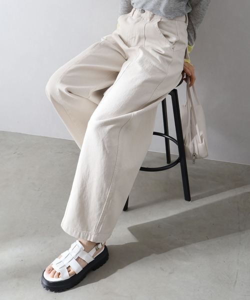 SpRay（スプレイ）の「バレルパンツ（その他パンツ・レディース・アイボリー・MEDIUM/SMALL）」の19枚目の写真