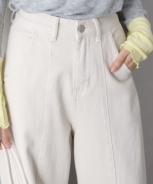SpRay（スプレイ）の「バレルパンツ（その他パンツ・レディース・アイボリー・MEDIUM/SMALL）」の6枚目の写真