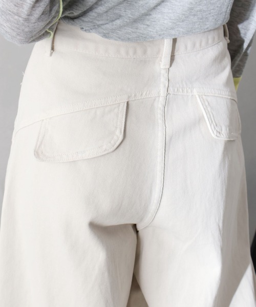SpRay（スプレイ）の「バレルパンツ（その他パンツ・レディース・アイボリー・MEDIUM/SMALL）」の7枚目の写真