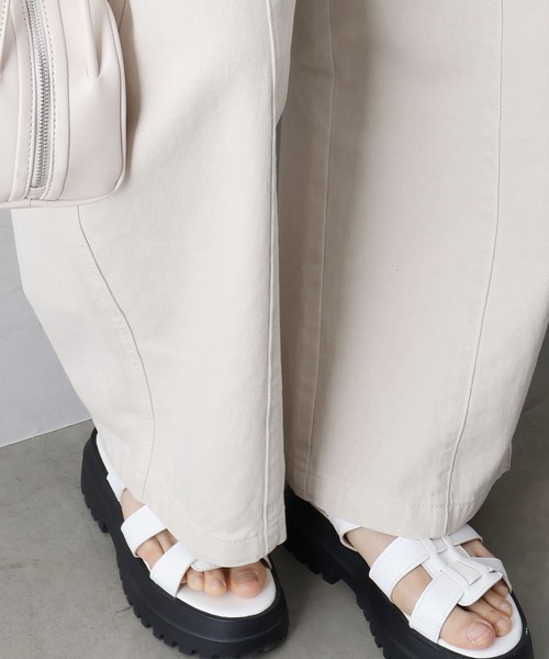 SpRay（スプレイ）の「バレルパンツ（その他パンツ・レディース・アイボリー・MEDIUM/SMALL）」の8枚目の写真