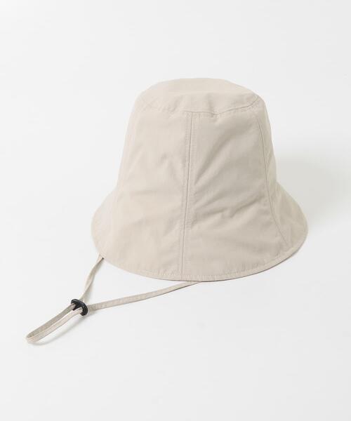 EKAL（エカル）の「『UR TECH』ナイロンタッサーチューリップハット（ハット・レディース・ベージュ/ネイビー/グレー・ONE）」の9枚目の写真