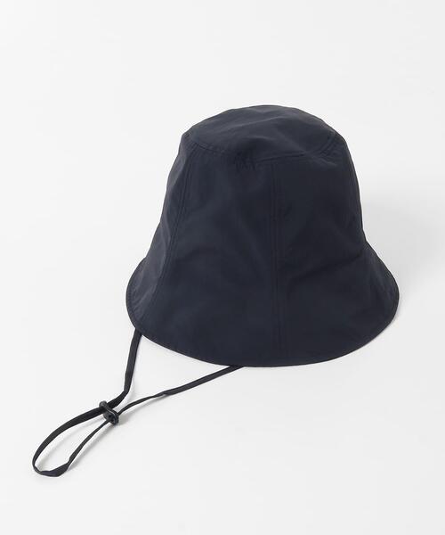 EKAL（エカル）の「『UR TECH』ナイロンタッサーチューリップハット（ハット・レディース・ベージュ/ネイビー/グレー・ONE）」の20枚目の写真