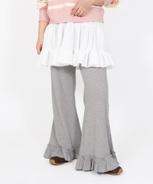 PUNYUS（プニュズ）の「リブフレアフリルパンツ（その他パンツ）」