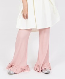 PUNYUS（プニュズ）の「リブフレアフリルパンツ（その他パンツ）」