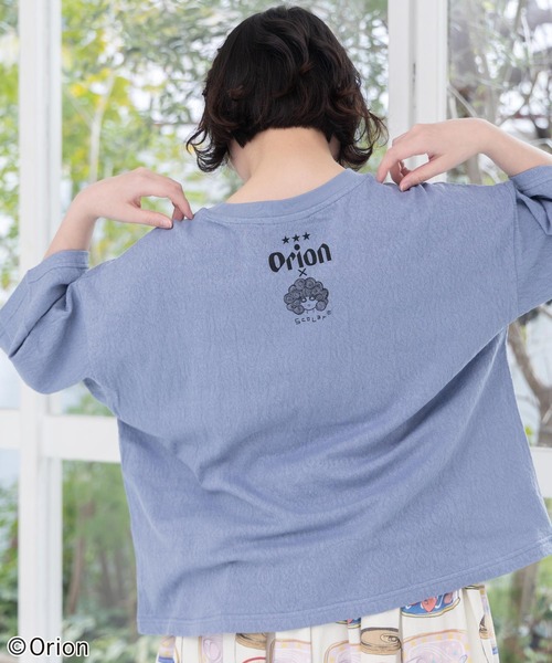 ScoLar（スカラー）の「161679：orion×ScoLar ハンズアッププルオーバー（Tシャツ/カットソー・レディース・ブルー/チャコールグレー/オフホワイト・L/M）」の15枚目の写真