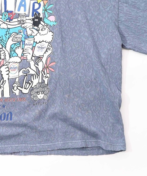 ScoLar（スカラー）の「161679：orion×ScoLar ハンズアッププルオーバー（Tシャツ/カットソー・レディース・ブルー/チャコールグレー/オフホワイト・L/M）」の7枚目の写真