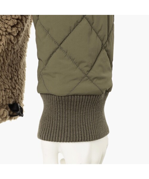 BRIEFING（ブリーフィング）の「【BRIEFING GOLF／ブリーフィングゴルフ】HOL MS BOA QUILTED REVERSIBLE PARKA（ブルゾン・メンズ・ブラック/ブラウン・M/L）」の11枚目の写真