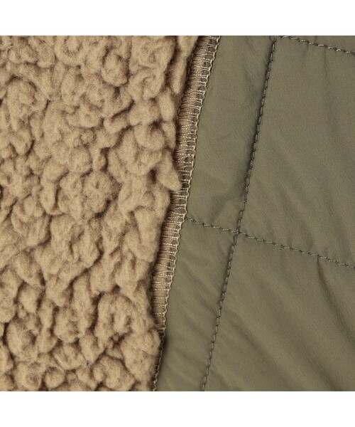 BRIEFING（ブリーフィング）の「【BRIEFING GOLF／ブリーフィングゴルフ】HOL MS BOA QUILTED REVERSIBLE PARKA（ブルゾン・メンズ・ブラック/ブラウン・M/L）」の16枚目の写真