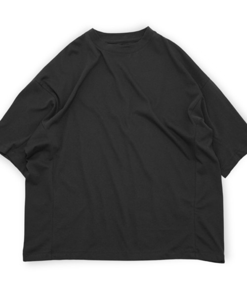 my beautiful landlet(マイビューティフルランドレット)の「【my beautiful landlet】USA COTTON OVERSIZE T-SHIRT(Tシャツ/カットソー・メンズ・ブラック/グレー/チャコールグレー/オフホワイト・1/0)」の16枚目の写真