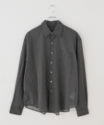 JOINT WORKS | シアー チェック シャツ / SHEER CHECK SHIRTS(シャツ/ブラウス)