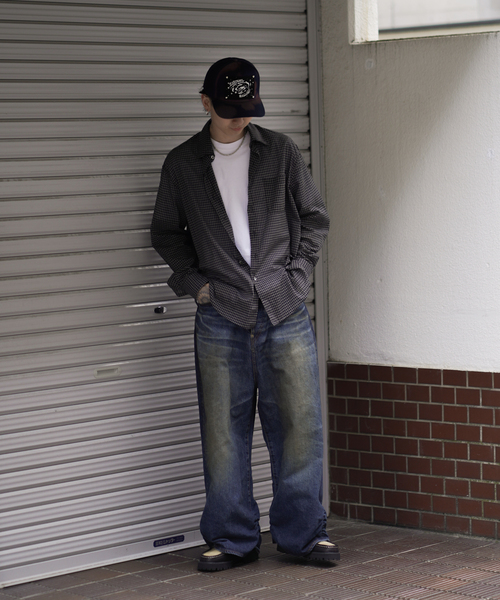 JOINT WORKS（ジョイントワークス）の「シアー チェック シャツ / SHEER CHECK SHIRTS（シャツ/ブラウス・レディース・ホワイト/ブラック・MEDIUM/LARGE）」の21枚目の写真