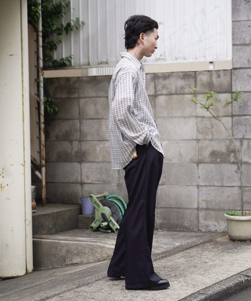 JOINT WORKS（ジョイントワークス）の「シアー チェック シャツ / SHEER CHECK SHIRTS（シャツ/ブラウス・レディース・ホワイト/ブラック・MEDIUM/LARGE）」の9枚目の写真