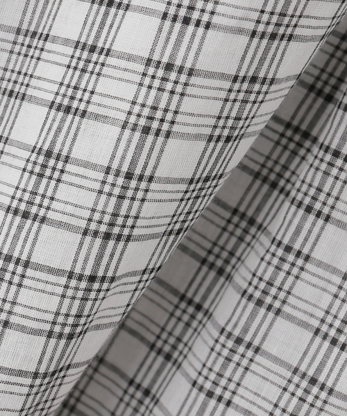 JOINT WORKS（ジョイントワークス）の「シアー チェック シャツ / SHEER CHECK SHIRTS（シャツ/ブラウス・レディース・ホワイト/ブラック・MEDIUM/LARGE）」の20枚目の写真