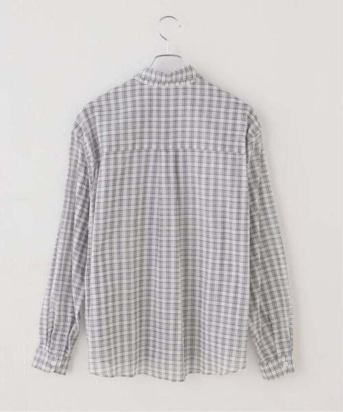 JOINT WORKS(ジョイントワークス)の「シアー チェック シャツ / SHEER CHECK SHIRTS(シャツ/ブラウス・レディース・ホワイト/ブラック・MEDIUM/LARGE)」の5枚目の写真